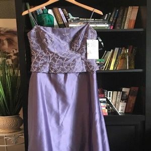 ALFRED ANGELO Purple Formal Dress Gown 9/10 NEW